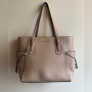 Michael Kors Voyager Truffle Beige Tote Bag